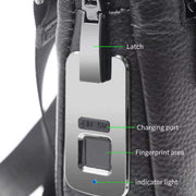 Fingerprint Lock New Men'S Cross Body Bag Luxury