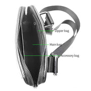 Fingerprint Lock New Men'S Cross Body Bag Luxury