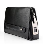 Men's Fingerprint Bags for men Leather Hand Bag