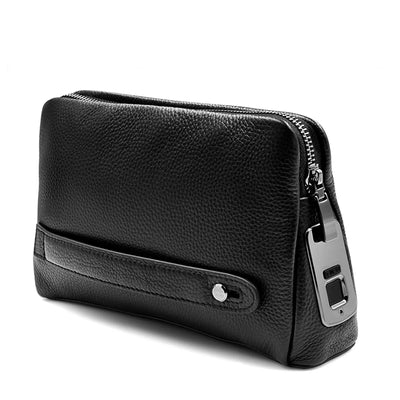 Men's Fingerprint Bags for men Leather Hand Bag