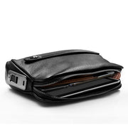 Men's Fingerprint Bags for men Leather Hand Bag