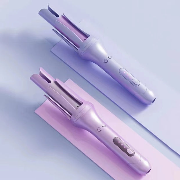 Hair Curler Rotating Curling Iron Wand Waves Ceramic Curly Auto Hair